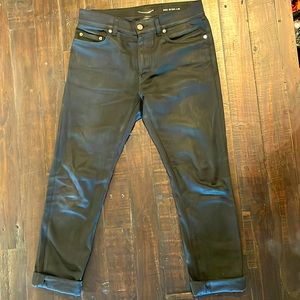 Saint Laurent Skinny D02 Jeans Black/Japanese denim - Coated